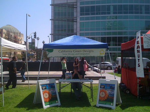 California Green Designs during Earth Day 2009 at Wilshire Center