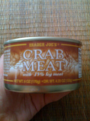Trader Joe's Crab Meat with 15% leg meat 