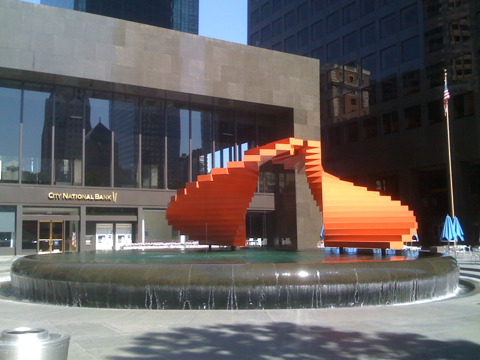 Kirby Plaza in Downtown Los Angeles