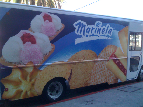 Marinela Snacks in Los Angeles - Truck