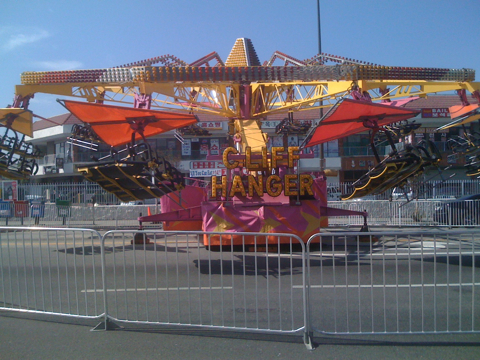 Cliff Hanger Ride at LAPD Halloween Carnival