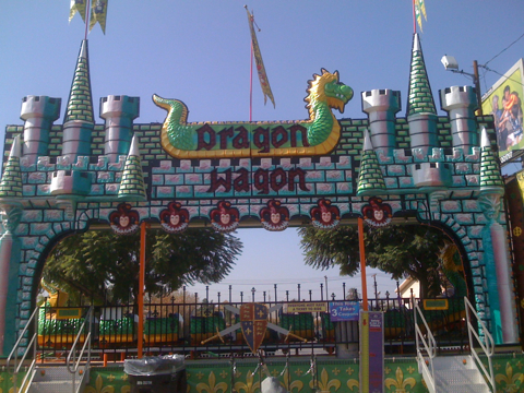 Dragon Wagon Ride at LAPD Carnival 2009